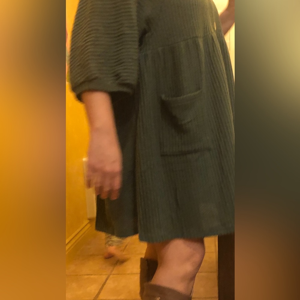 Cute olive green dress